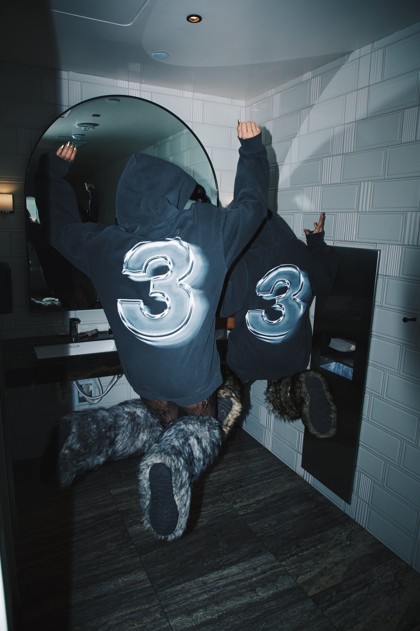 Z3LLA Oversized Fleece Hoodie