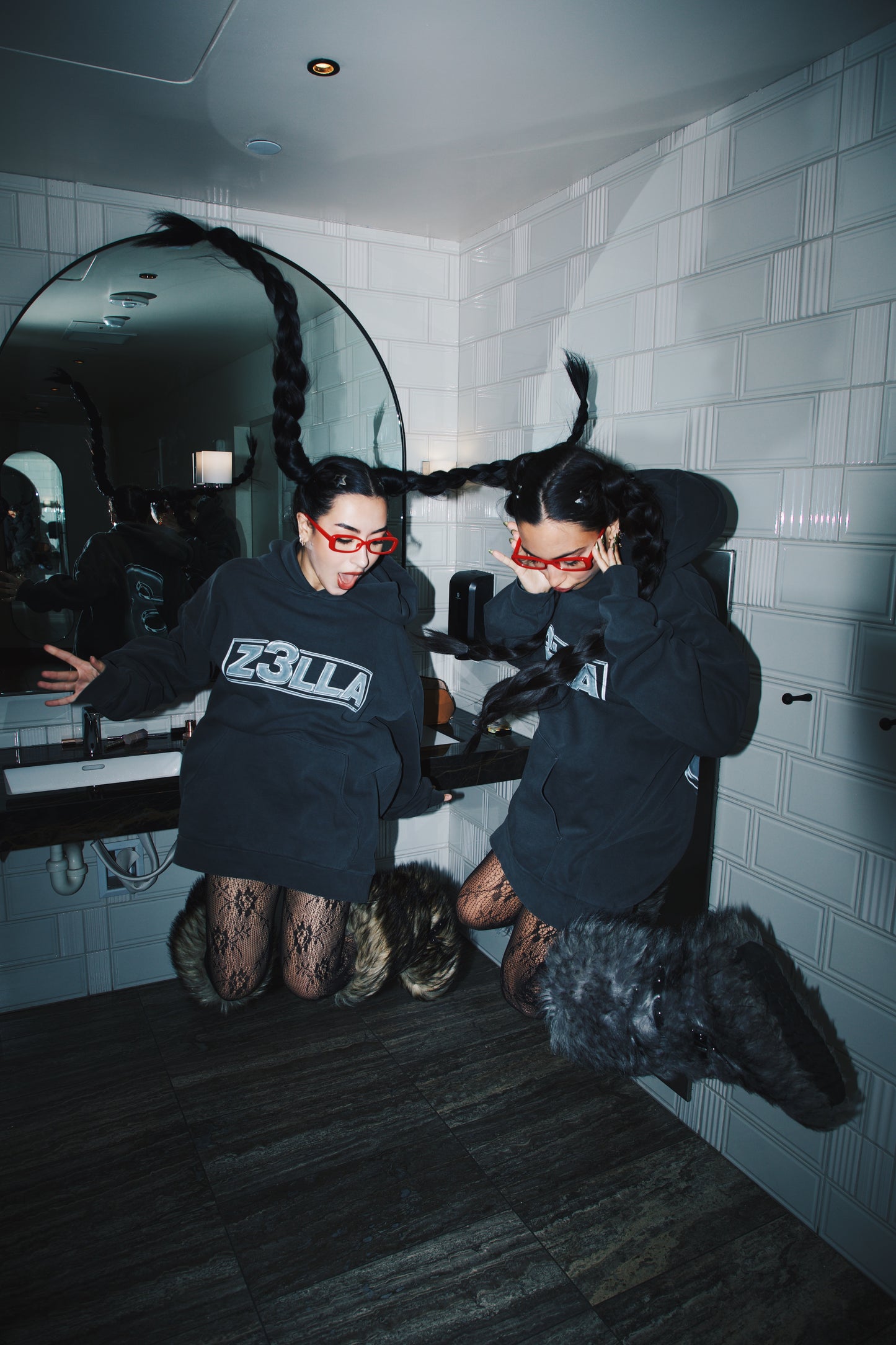 Z3LLA Oversized Fleece Hoodie